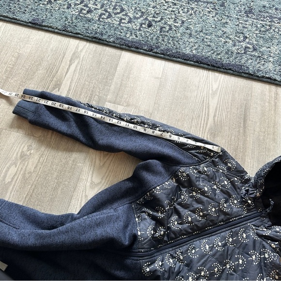 Burton Blue Print and Knit Long Jacket Small - Picture 12 of 12